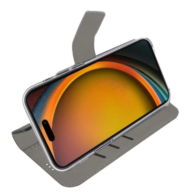 Celly - WALLY funda para teléfono móvil 16,5 cm (6.5") Funda cartera Arena