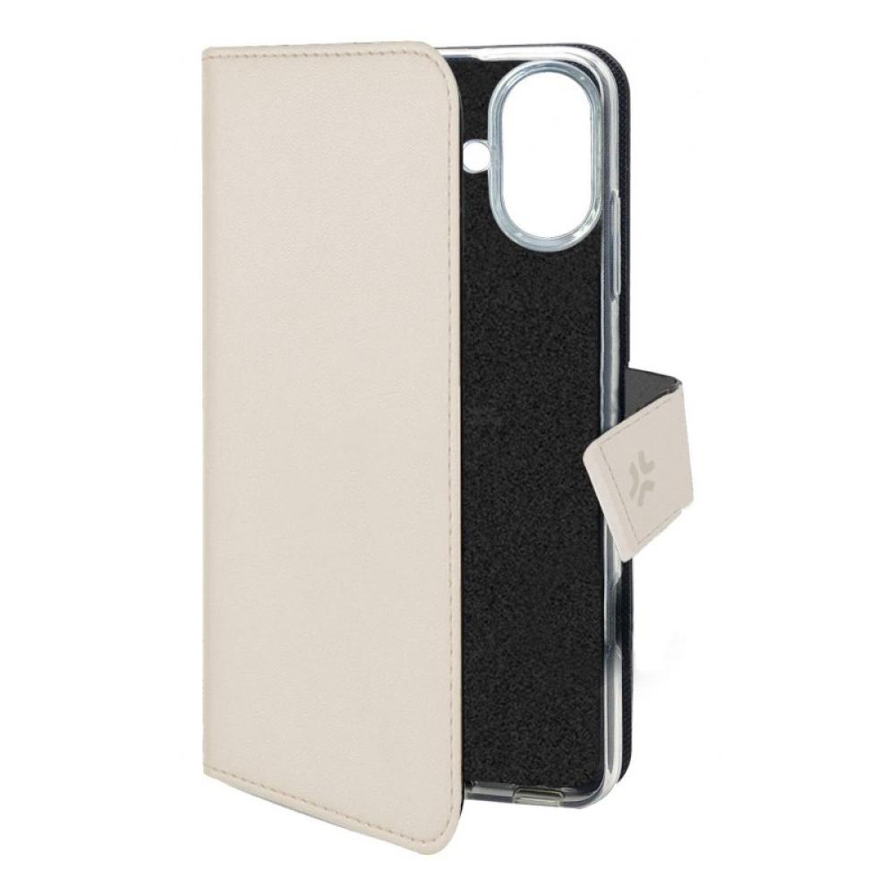 Celly - WALLY funda para teléfono móvil 16 cm (6.3") Funda cartera Arena - WALLY1150SD