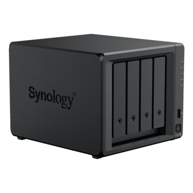 Synology - DiskStation DS925+ NAS Ryzen Embedded V1500B 4 GB DDR4 16 TB Unidad de disco duro Negro