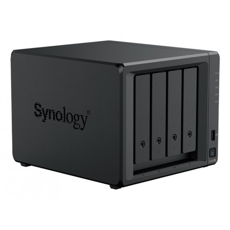 Synology - DiskStation DS925+ NAS Ryzen Embedded V1500B 4 GB DDR4 16 TB Unidad de disco duro Negro