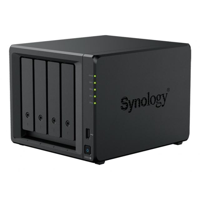 Synology - DiskStation DS925+ NAS Ryzen Embedded V1500B 4 GB DDR4 16 TB Unidad de disco duro Negro