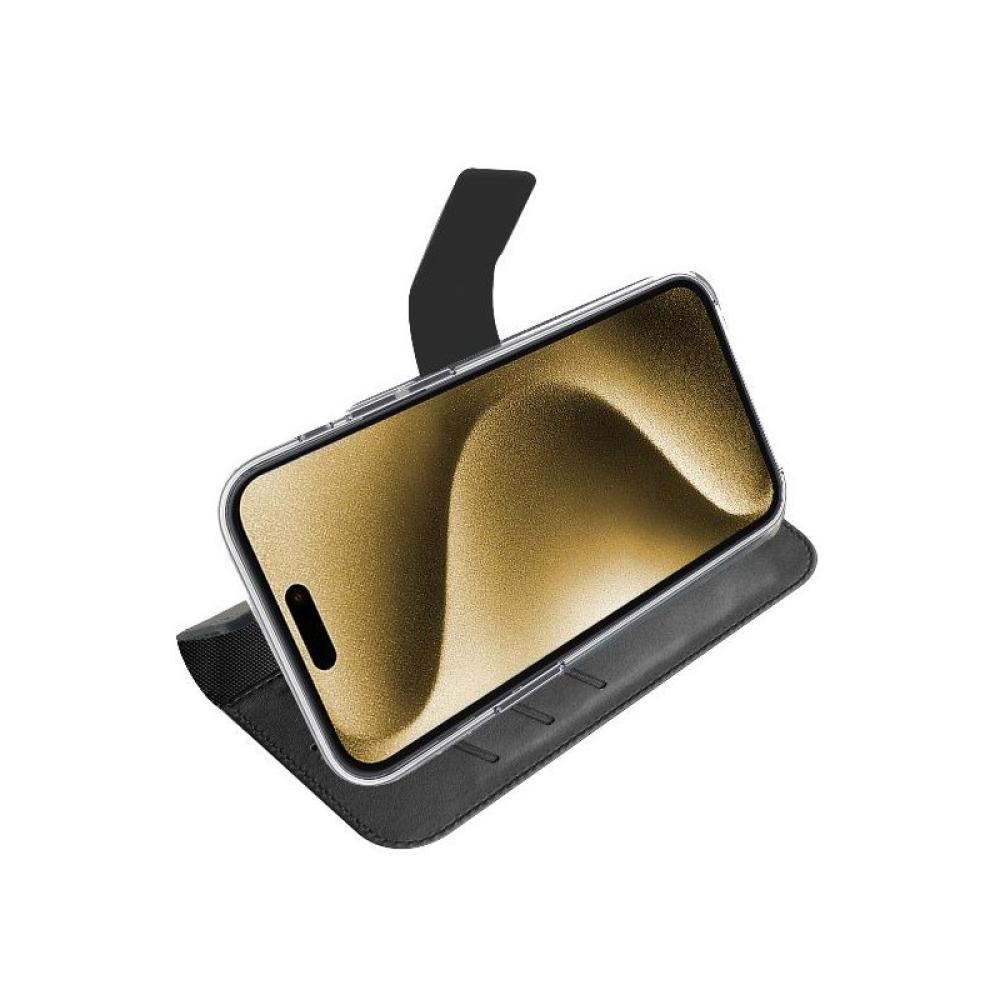 Celly - WALLYMAG funda para teléfono móvil 16,5 cm (6.5") Funda cartera Negro