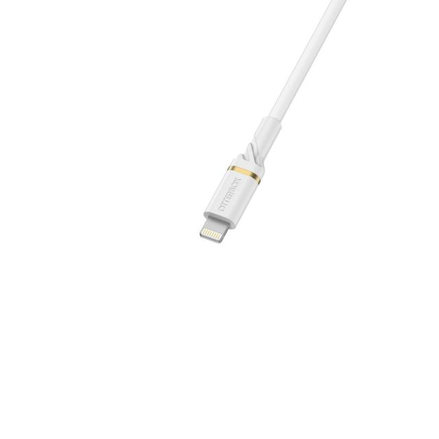 OtterBox - Cable USB C-Lightning 1M USB-PD, Cloud Sky White