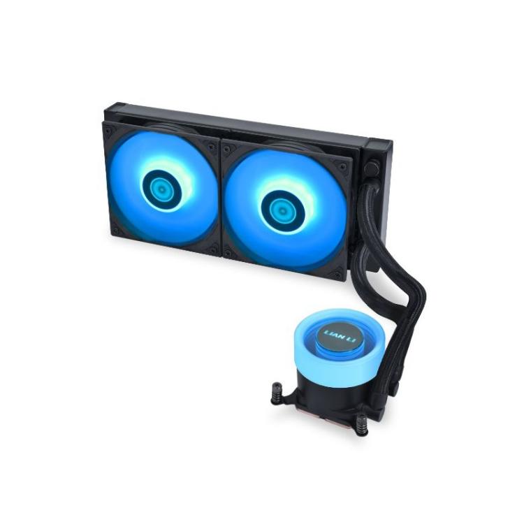 Lian Li - GA II LITE Procesador Kit de refrigeración líquida 12 cm Negro - GA2L24RB