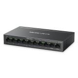 Mercusys - MS110CMP switch Fast Ethernet (10/100) Energía sobre Ethernet (PoE) Negro