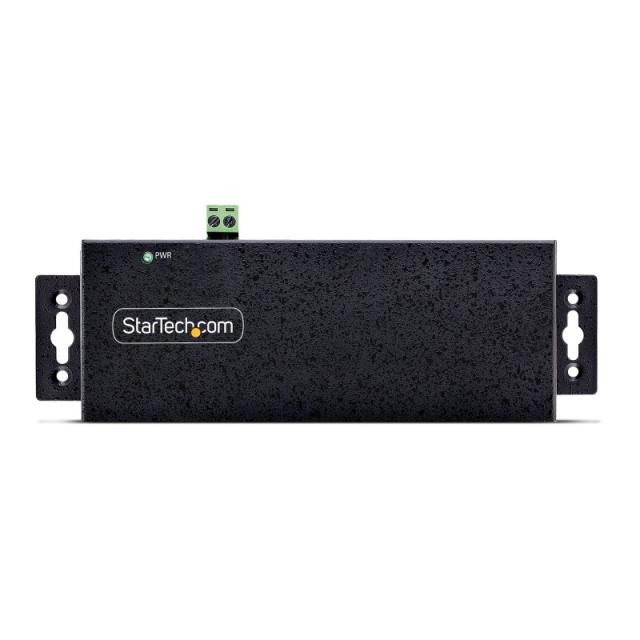 StarTech.com - Hub Industrial de 7 Puertos USB de 10Gbps USB-A y USB-C - con Adaptador de Alimentación - Montable - Ladrón USB d