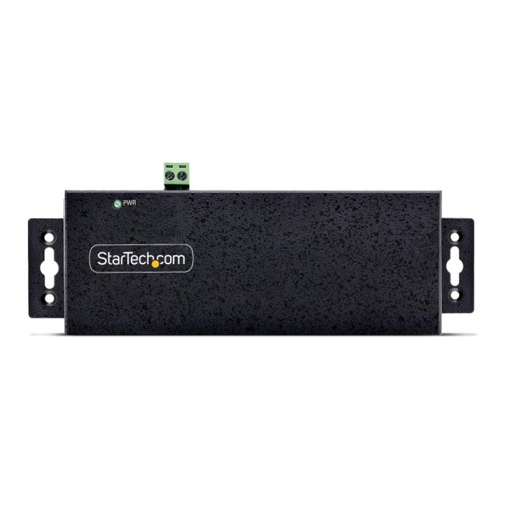 StarTech.com - Hub Industrial de 7 Puertos USB de 10Gbps USB-A y USB-C - con Adaptador de Alimentación - Montable - Ladrón USB d
