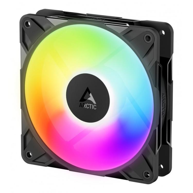 ARCTIC - Freezer P12 Pro Reverse A-RGB Carcasa del ordenador Ventilador 12 cm Negro 1 pieza(s)