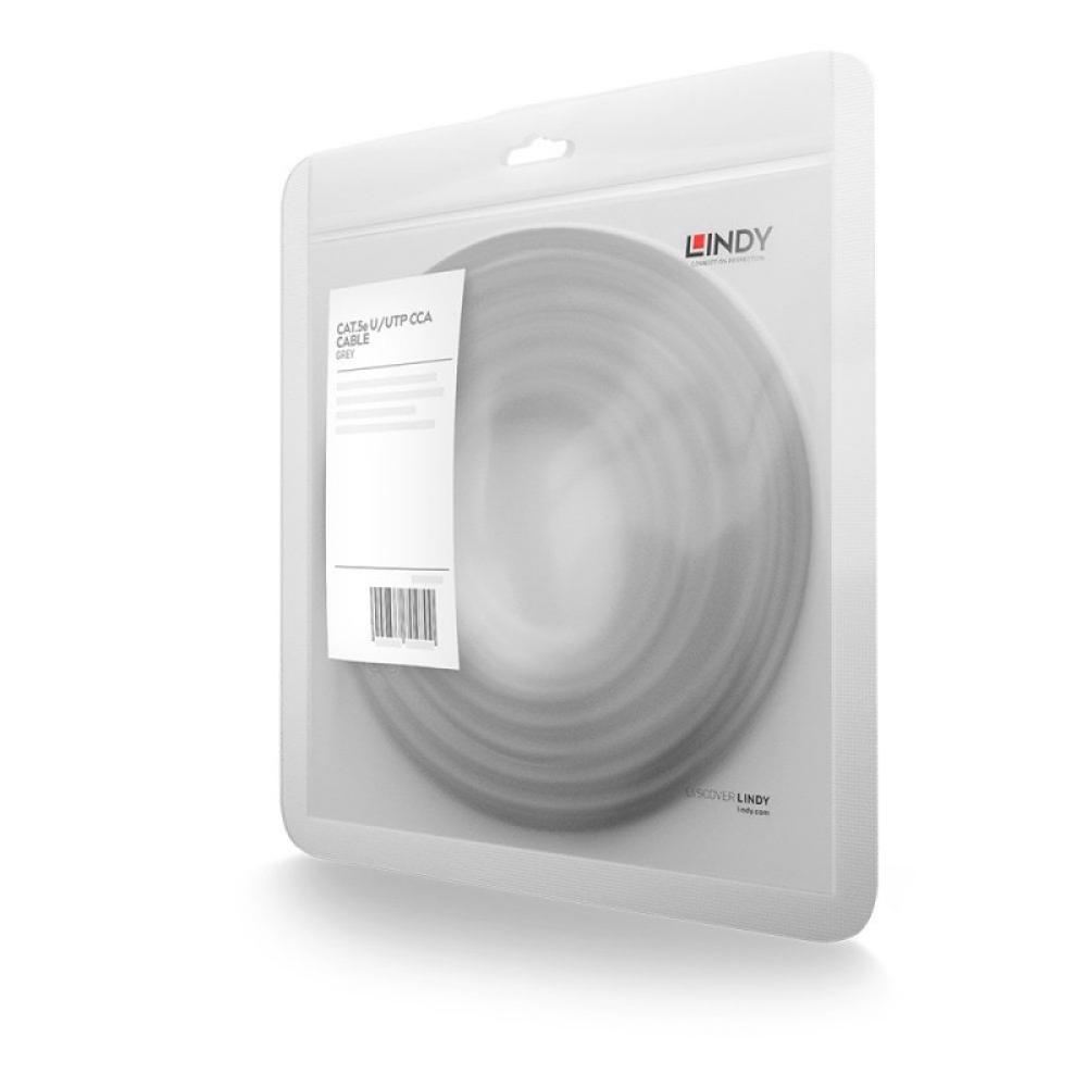 Lindy - 48402 cable de red Gris 2 m Cat5e U/UTP (UTP)