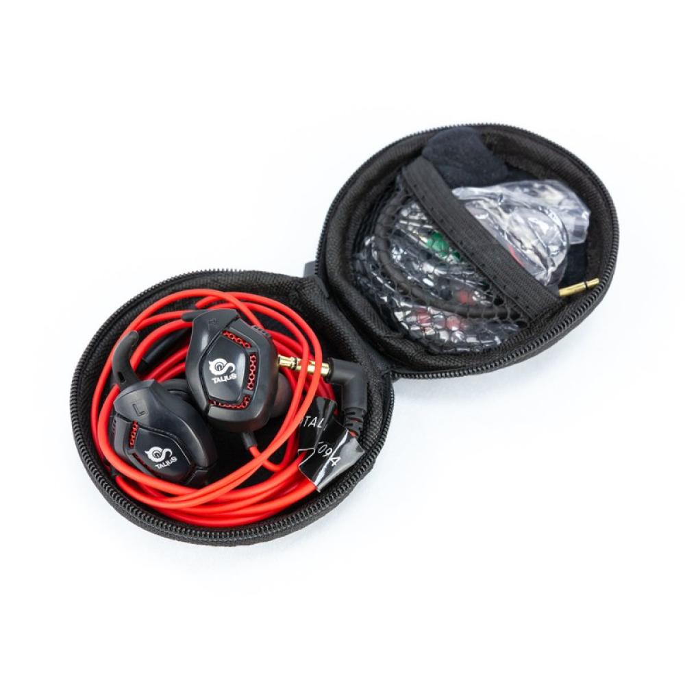 TALIUS - Intrauricular gaming Rex black/red