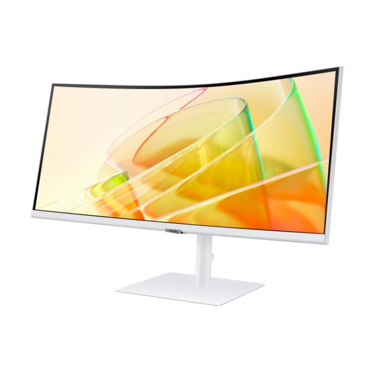 Samsung - S65TC pantalla para PC 86,4 cm (34") 3440 x 1440 Pixeles UltraWide Quad HD LED Blanco