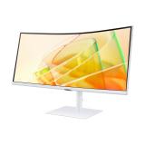 Samsung - S65TC pantalla para PC 86,4 cm (34") 3440 x 1440 Pixeles UltraWide Quad HD LED Blanco