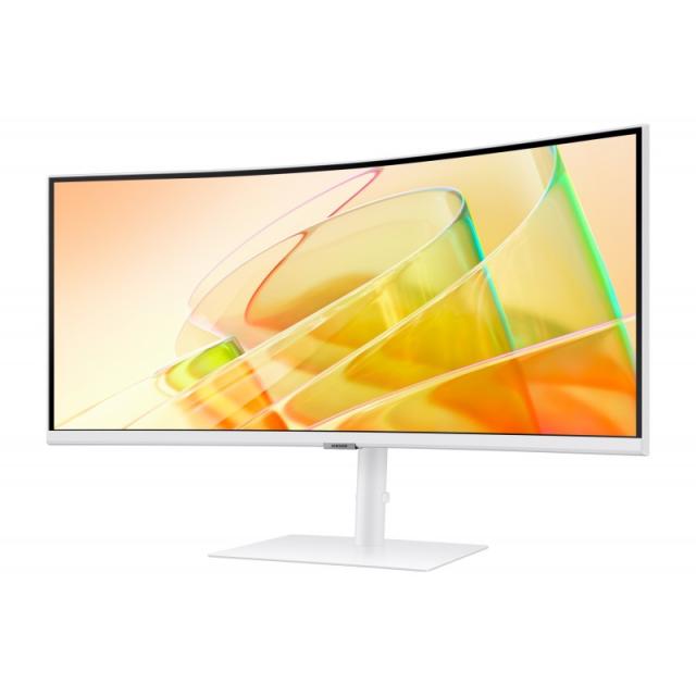 Samsung - S65TC pantalla para PC 86,4 cm (34") 3440 x 1440 Pixeles UltraWide Quad HD LED Blanco