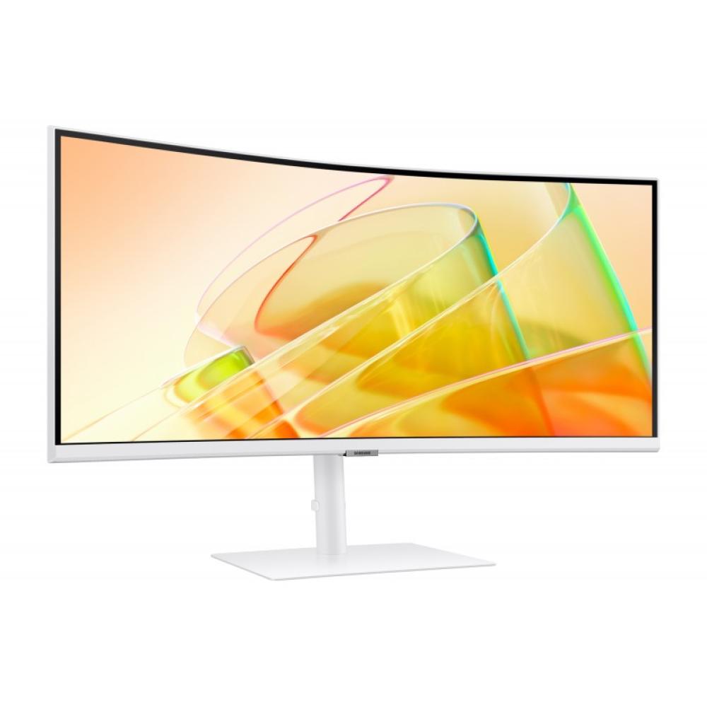 Samsung - S65TC pantalla para PC 86,4 cm (34") 3440 x 1440 Pixeles UltraWide Quad HD LED Blanco
