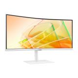 Samsung - S65TC pantalla para PC 86,4 cm (34") 3440 x 1440 Pixeles UltraWide Quad HD LED Blanco