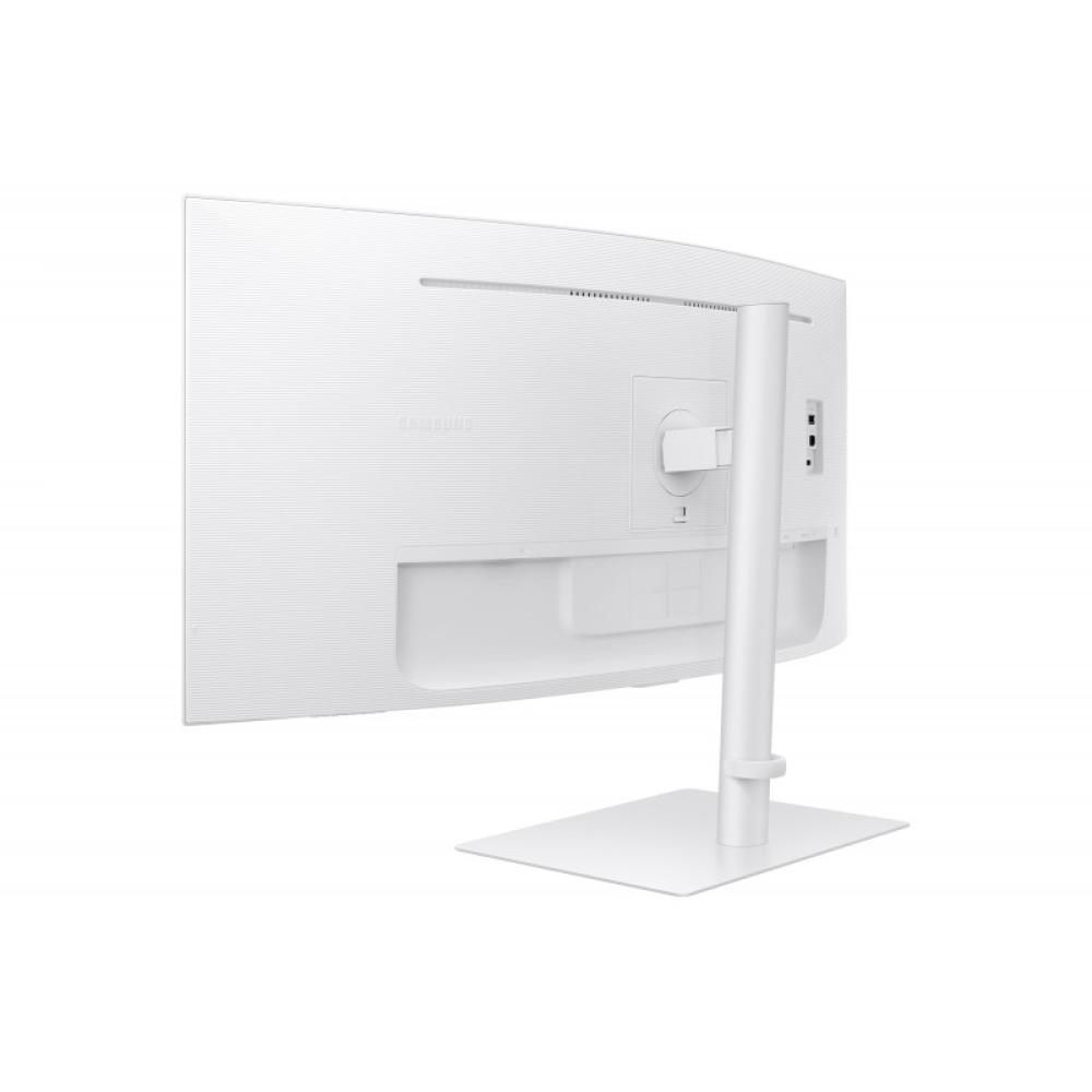 Samsung - S65TC pantalla para PC 86,4 cm (34") 3440 x 1440 Pixeles UltraWide Quad HD LED Blanco