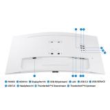 Samsung - S65TC pantalla para PC 86,4 cm (34") 3440 x 1440 Pixeles UltraWide Quad HD LED Blanco