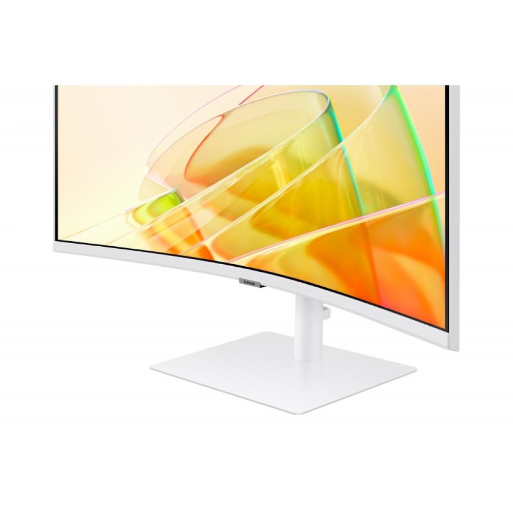 Samsung - S65TC pantalla para PC 86,4 cm (34") 3440 x 1440 Pixeles UltraWide Quad HD LED Blanco