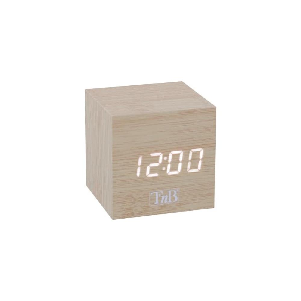 T''nB - CLOCKSQWD despertador Reloj despertador digital Madera