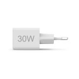 Hama - 00201992 cargador de dispositivo móvil Smartphone Blanco Corriente alterna Carga rápida Interior, Exterior