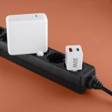 Hama - 00201992 cargador de dispositivo móvil Smartphone Blanco Corriente alterna Carga rápida Interior, Exterior