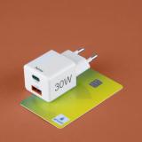 Hama - 00201992 cargador de dispositivo móvil Smartphone Blanco Corriente alterna Carga rápida Interior, Exterior