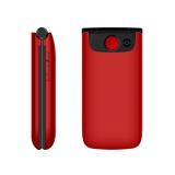 Funker - FUNC200R teléfono móvil 6,1 cm (2.4") 112 g Rojo Teléfono para personas mayores