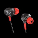 PowerA - Wired Earbuds for Nintendo Switch 2 Auriculares Alámbrico Dentro de oído Juego Negro, Rojo
