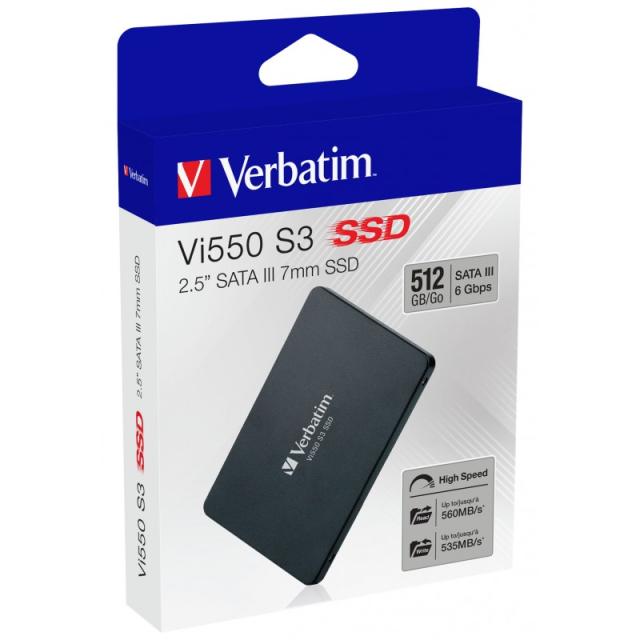 Verbatim - Vi550 S3 SSD 512GB