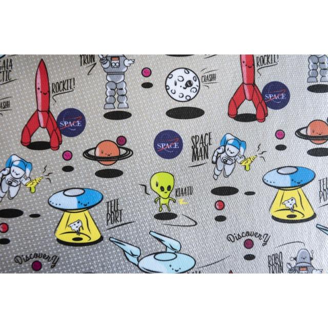 SilverHT - Funda Universal Estampada (9'''' - 10,1'''') Space Silver metal