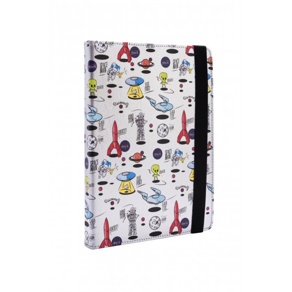 SilverHT - Funda Universal Estampada (9'''' - 10,1'''') Space Silver metal