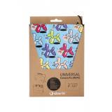 SilverHT - Funda Universal Camera Pro (9'''' - 10.1'''') Balloons Blue metal