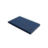 SilverHT - Funda BookCase Wave para Samsung TAB A 2019 10''1 pulgadas (T510/T515) Azul oscuro