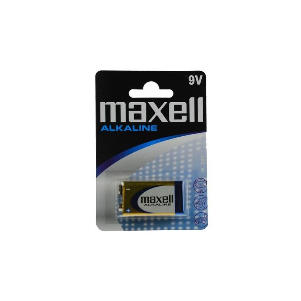 Maxell - Alkaline Batería de un solo uso 9V Alcalino