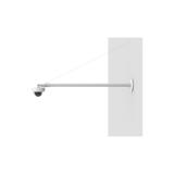 Axis - 01189-001 cámaras de seguridad y montaje para vivienda Pata para instalación en techo