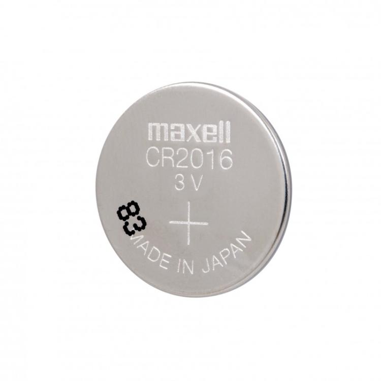 Maxell - 11239100 pila doméstica Batería de un solo uso CR2016 Lithium-Manganese Dioxide (LiMnO2)