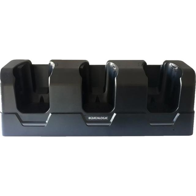 Datalogic - Three Slot Wireless Charging Dock estación dock para móvil Ordenador portátil Negro