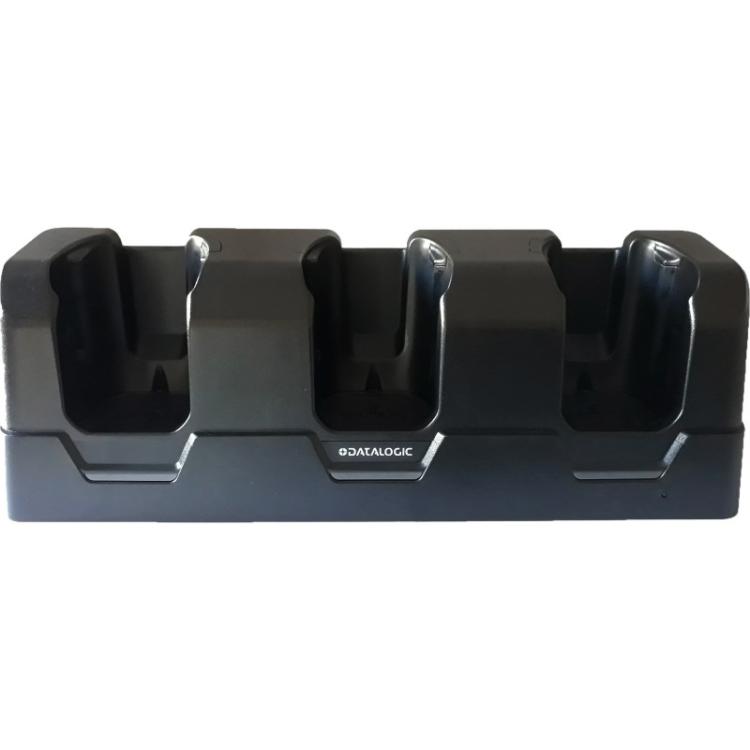 Datalogic - Three Slot Wireless Charging Dock estación dock para móvil Ordenador portátil Negro