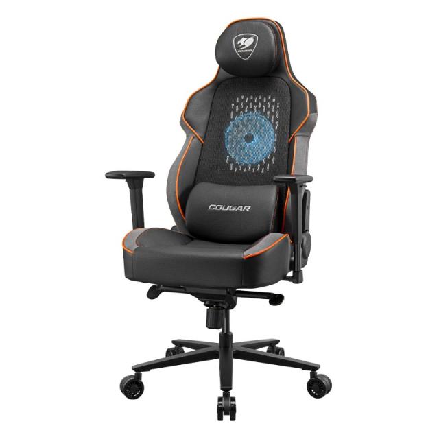 COUGAR - NxSys Aero Silla para videojuegos universal Asiento acolchado Negro