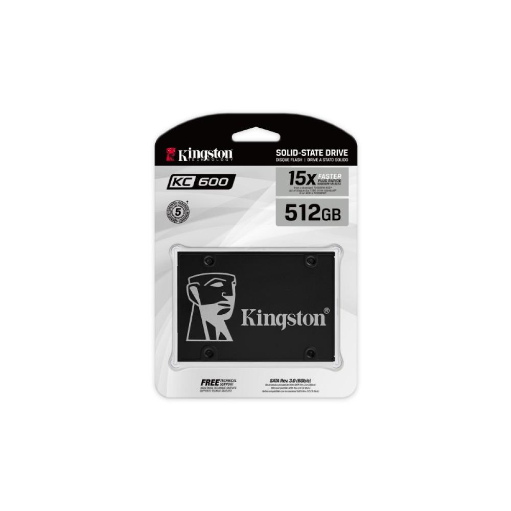 Kingston Technology - Disco SSD KC600 SATA3 2,5" de 1024 G