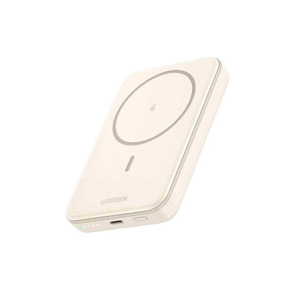Ugreen - 25208 batería externa 10000 mAh Cargador inalámbrico Beige