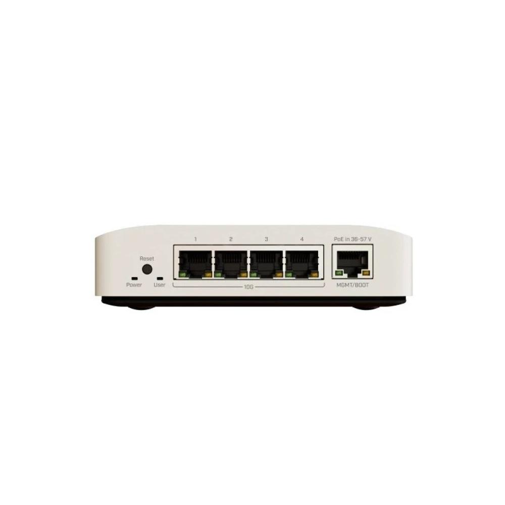 Mikrotik - CRS304-4XG-IN switch 10G Ethernet (100/1000/10000) Energía sobre Ethernet (PoE) Blanco
