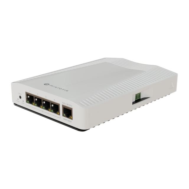 Mikrotik - CRS304-4XG-IN switch 10G Ethernet (100/1000/10000) Energía sobre Ethernet (PoE) Blanco
