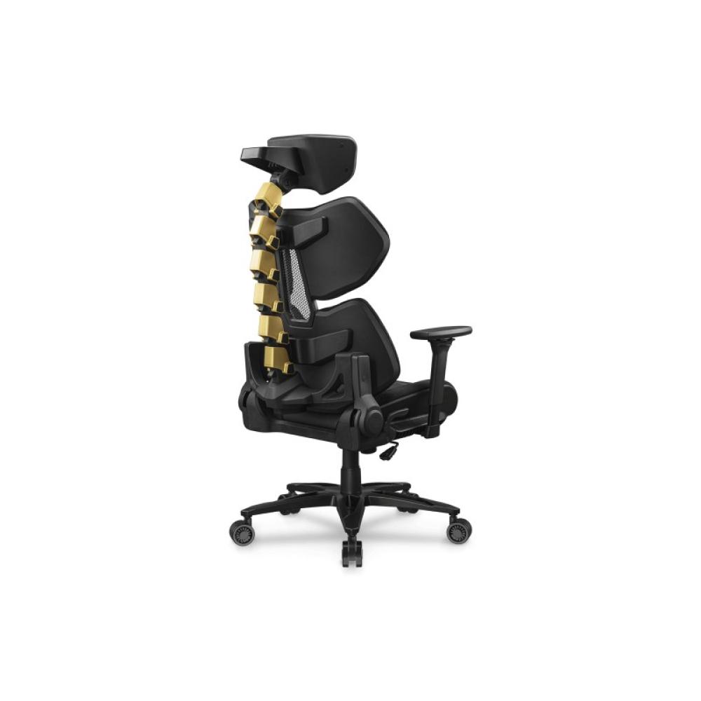 COUGAR - Terminator Elite Gold Silla para videojuegos de PC Asiento acolchado Negro, Oro