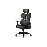 COUGAR - Terminator Elite Gold Silla para videojuegos de PC Asiento acolchado Negro, Oro