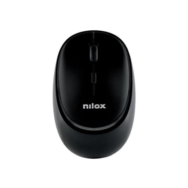Nilox - NXMDWS102 ratón Hogar Bluetooth Óptico 1600 DPI