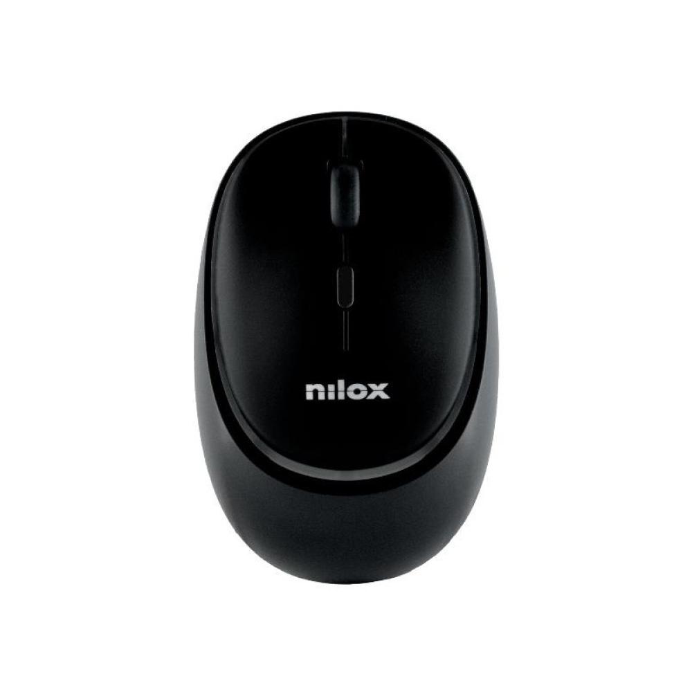 Nilox - NXMDWS102 ratón Hogar Bluetooth Óptico 1600 DPI