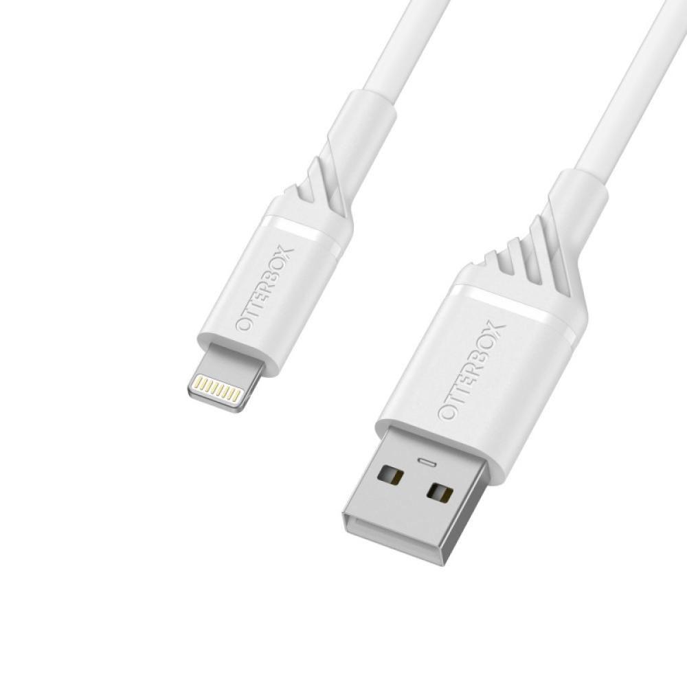 OtterBox - Cable USB A-Lightning 2M, Cloud Sky White