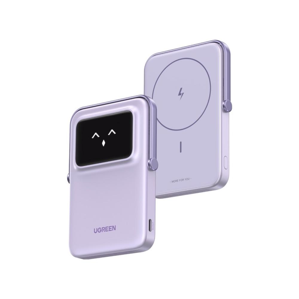 Ugreen - 5000MH MAG POWBANK PURPLE 5000 mAh Cargador inalámbrico Púrpura