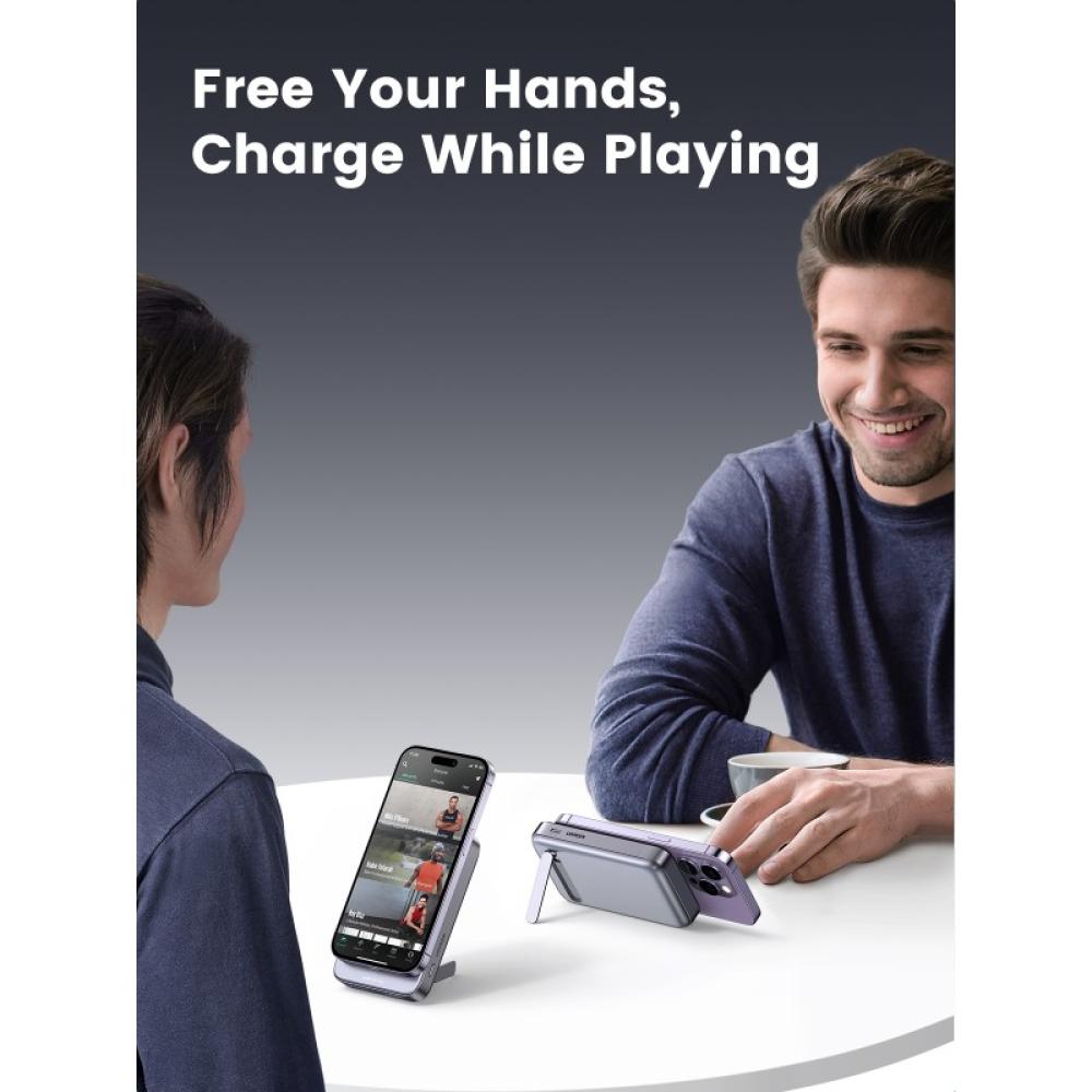 Ugreen - 10000mAh Mini Powerbank Wireless 20W with MagSafe grey